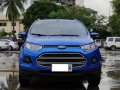 Blue Ford Ecosport 2016 for sale in Automatic-1