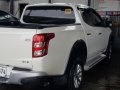 Pearl White Mitsubishi Strada 2018 for sale in Automatic-1