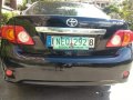 Black Toyota Corolla Altis 2010 for sale in Manual-2