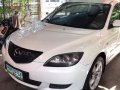 White Mazda 3 2007 for sale in Quezon-2