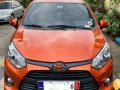 Orange Toyota Wigo 2017 for sale in San Mateo-9
