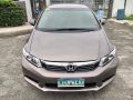 Grey Honda Civic 2013 for sale in Automatic-8
