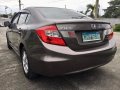 Grey Honda Civic 2013 for sale in Automatic-4