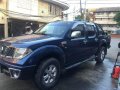 Blue Nissan Navara 2011 for sale in Manual-1