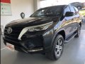 Selling Black Toyota Fortuner 2021 SUV at 8771 -13