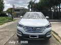 Selling 2015 Hyundai Santa Fe 2.2 CRDi GLS 4x2 AT in White-1