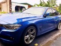 Blue BMW 320D 2014 for sale in Makati-1