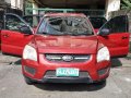 Red Kia Sportage 2008 for sale in Makati-7