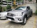 Selling Silver Toyota Hilux 2016 in Quezon City-8