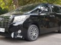 Black Toyota Alphard 2017 for sale in Las Pinas-8