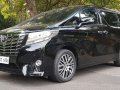 Black Toyota Alphard 2017 for sale in Las Pinas-1