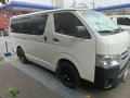 Pearl White Toyota Hiace 2017 for sale in Manual-1