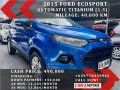 Blue Ford Ecosport 2015 for sale in Las Piñas-9