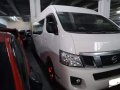 Pearl White Nissan NV350 Urvan 2018 for sale in Quezon -0