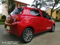 Red Mitsubishi Mirage 2014 for sale in Automatic-5