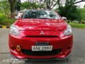 Red Mitsubishi Mirage 2014 for sale in Automatic-2