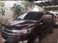 Selling Red Toyota Innova 2017 in San Pablo-6
