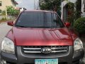 Red Kia Sportage 2007 for sale in Quezon-1