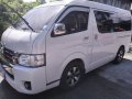 Pearl White Toyota Hiace Super Grandia 2015 for sale in Quezon -5