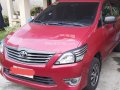 Selling used 2014 Toyota Innova  J in Red-3