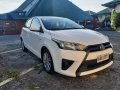 Pearl White Toyota Yaris 2014 for sale in Las Piñas-1