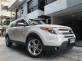 Pearl White Ford Explorer 2015 for sale in Quezon-9