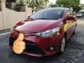 Red Toyota Vios 2014 for sale in Automatic-5