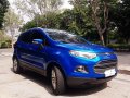 Blue Ford Ecosport 2015 for sale in Las Pinas-9