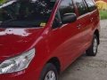 Red Toyota Innova 2012 for sale in Manual-7
