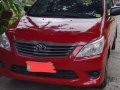 Red Toyota Innova 2012 for sale in Manual-2