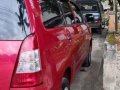Red Toyota Innova 2012 for sale in Manual-5