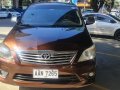 Brown Toyota Innova 2014 for sale in Automatic-7