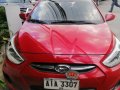 Red Hyundai Accent 2015 for sale in Quezon-7
