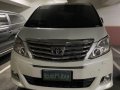 Pearl White Toyota Alphard 2013 for sale in Makati -0