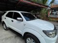 Pearl White Toyota Fortuner 2010 for sale in Lucena-2