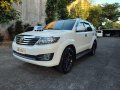 Selling Pearl White Toyota Fortuner 2015 in Quezon City-9