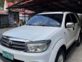 Pearl White Toyota Fortuner 2010 for sale in Lucena-0