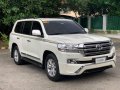 Sell Pearl White 2018 Toyota Land Cruiser in Quezon City-0