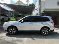 Pearl White Subaru Forester 2015 for sale in Quezon-8