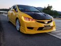 Yellow Honda Civic 2006 for sale in Automatic-3