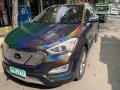 Sell Grey 2013 Hyundai Santa Fe in Cebu City-7