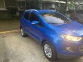 Blue Ford Ecosport 2015 for sale in Automatic-3