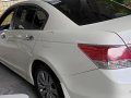 Pearl White Honda Accord 2011 for sale in Las Pinas-4