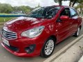 Red Mitsubishi Mirage 2017 for sale in Lucena-1