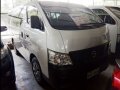 White Nissan Nv350 Urvan 2017 Van for sale in Marikina-0