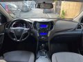 Pearl White Hyundai Santa Fe 2015 for sale in Automatic-7