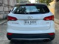 Pearl White Hyundai Santa Fe 2015 for sale in Automatic-6