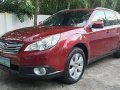 Selling Red Subaru Outback 2011 in Bay-9