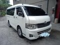 Pearl White Toyota Hiace Super Grandia 2013 for sale in Automatic-2