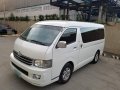 Pearl White Toyota Hiace Super Grandia 2008 for sale-0